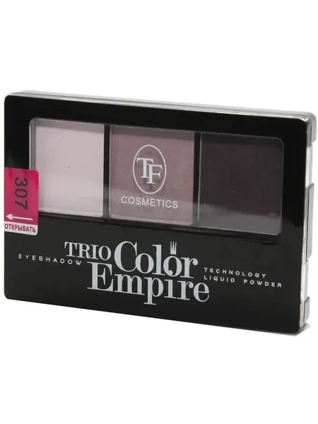 Тени для век тройные Trio Color Empire 307 аметистовый