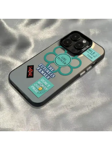 Чехол на IPHONE 16 PRO MAX чёрный ГРЛ ФУТУРЕ