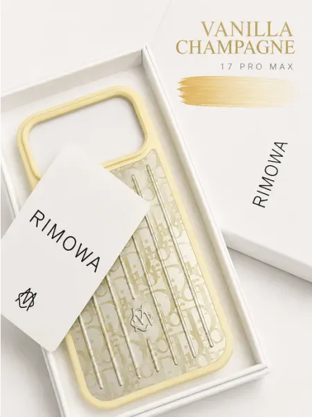 Чехол на iPhone 17 Pro Max RIMOWA DIOR TitanCase