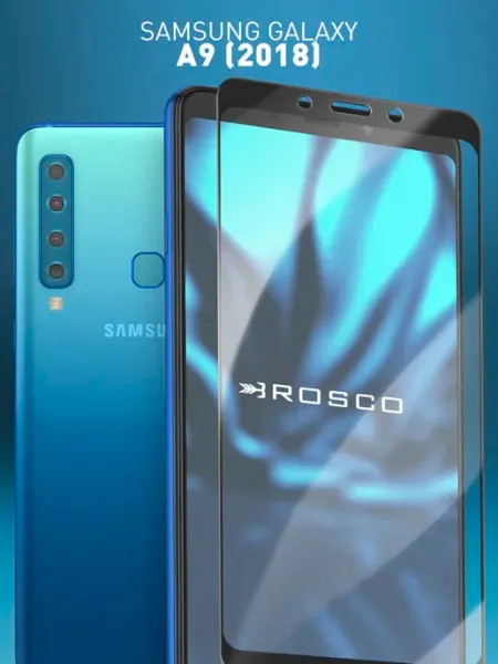 Защитное стекло на Samsung A9 2018 Rosco