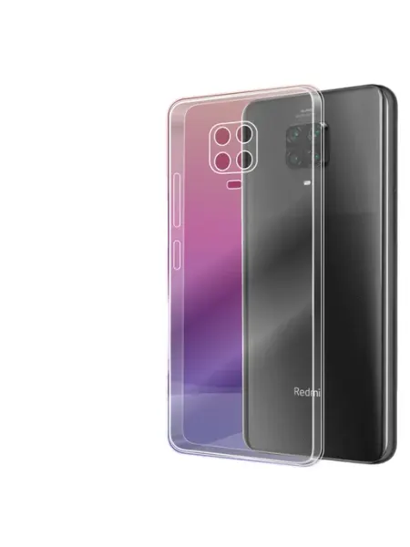 Прозрачный силиконовый чехол Xiaomi Redmi Note 9s 9 pro Asra-Ms