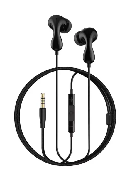 Наушники ENCOK HZ20 Jack 3.5 mm с микрофоном, черный Baseus
