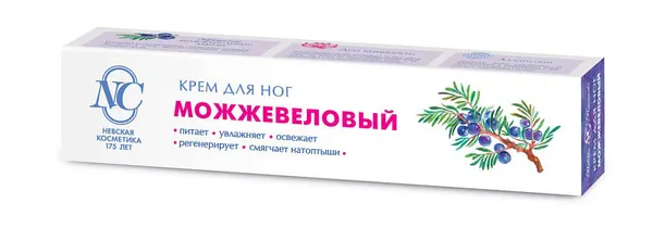 Крем для ног НК Можжевеловый 50мл футляр