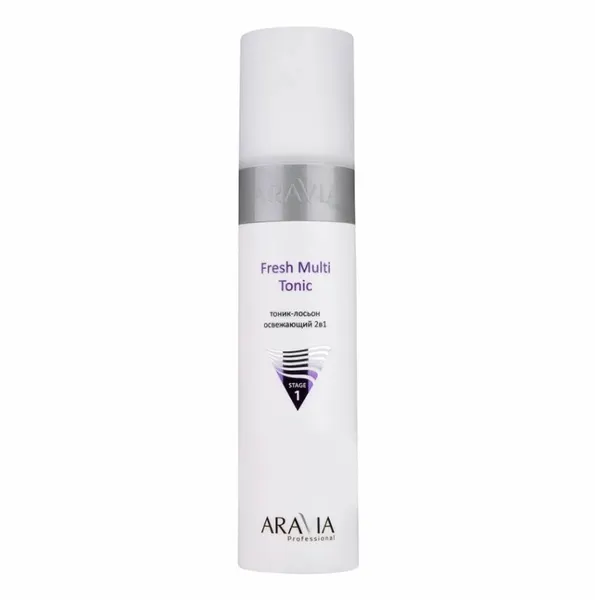 Тонизирующий лосьон ARAVIA Fresh Multi Tonic 2в1, освежающий, 250 мл