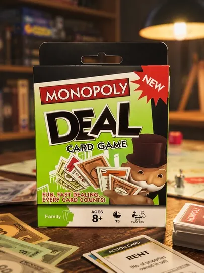 Monopoly Deal Card Game, карточная игра