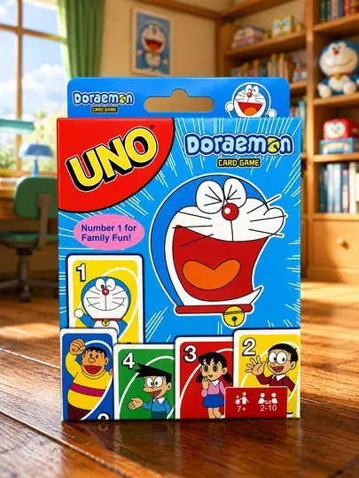 UNO Doraemon Card Game, карточная игра