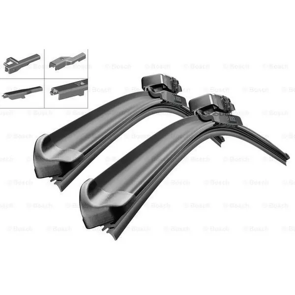 Щетки стеклоочистителя 700/700мм бескаркасные, к-кт VW Golf Plus 2005-2013, Sharan 2001-2010, Touran 2003-2010, PEUGEOT 407 2004-2011, FORD Edge 2016-, Galaxy I, Kuga II BOSCH 3397014121 | цена за 1 шт