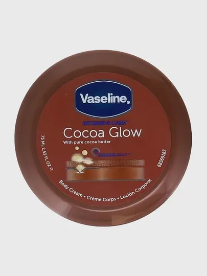 Крем для тела Vaseline Intens Care Cocoa Glow с чистым маслом какао, 75 мл