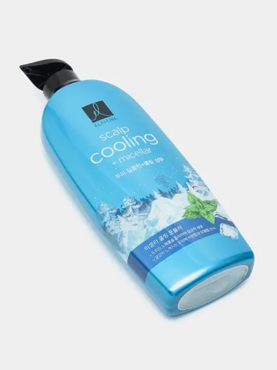 Шампунь для волос, Elastine, Scalp cooling, Deep moisture care, intensive damage, maximizing volume collagen, 680 мл