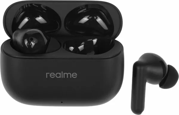 Гарнитура внутриканальные Realme Buds T310 черный беспроводные bluetooth в ушной раковине (694176443