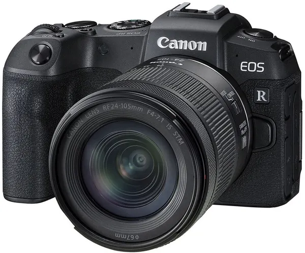 Фотоаппарат CANON EOS RP Kit + RF 24-105/4-7.1 IS STM, беззеркальный, черный