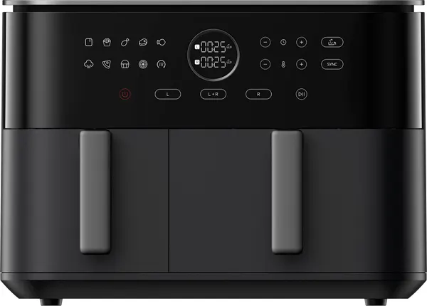 Аэрогриль Xiaomi Dual Zone Air Fryer 10L EU 10л 2700Вт черный (BHR07SGEU)