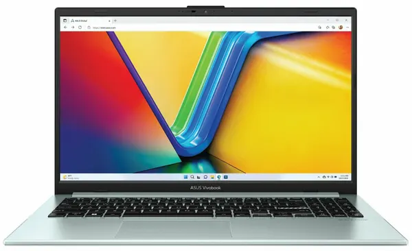 Ультрабук Asus VivoBook Go 15 OLED E1504Fa-L1528 90NB0ZR3-M00YV0 (AMD Ryzen 5 2800 MHz (7520U)/16384Mb/512 Gb SSD/15.6"/1920x1080/Нет (Без ОС))
