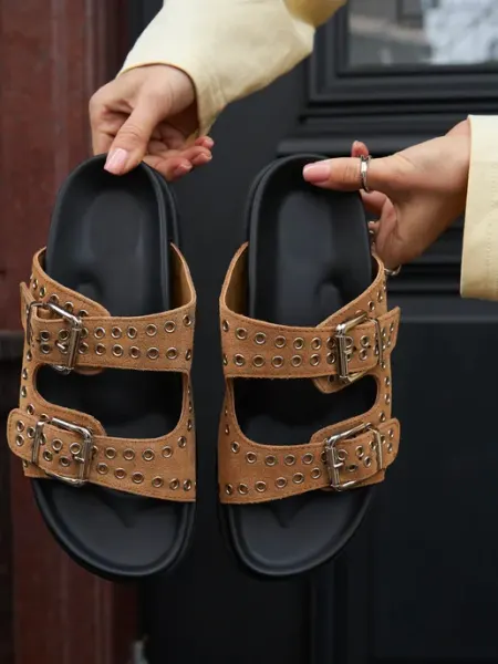 Босоножки летние натуральная замша Oh, my STORE