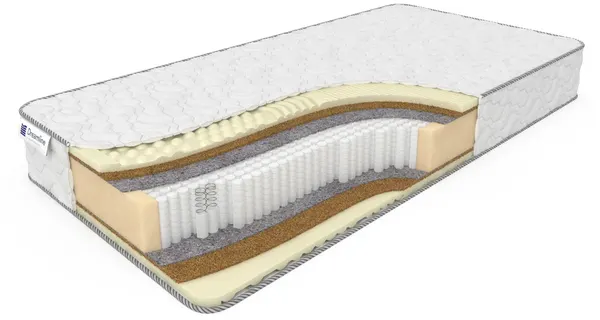 Матрас Dreamline Natural Space Massage S2000 90х190 высота 22 см