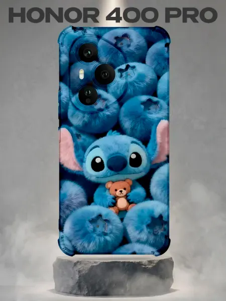 Чехол на Honor 400 Pro с принтом Стич PRINTberries
