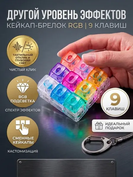 Антистресс клавиатура кейкап ФАНТАЗЯТА
