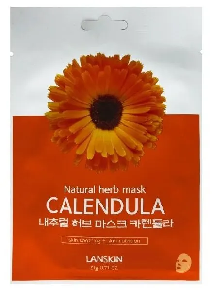 LANSKIN Маска для лица с экстрактом календулы 21г