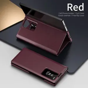 Чехол для Samsung Galaxy Z Fold7 Smart View Wallet case, Красный