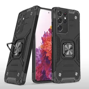 Противоударный чехол Legion Case для Samsung Galaxy S21 Ultra (черный)
