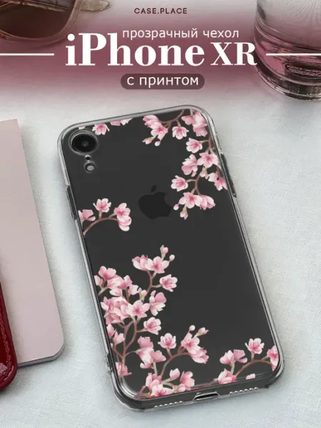 Case Place Чехол на iPhone X iPhone XS сакура