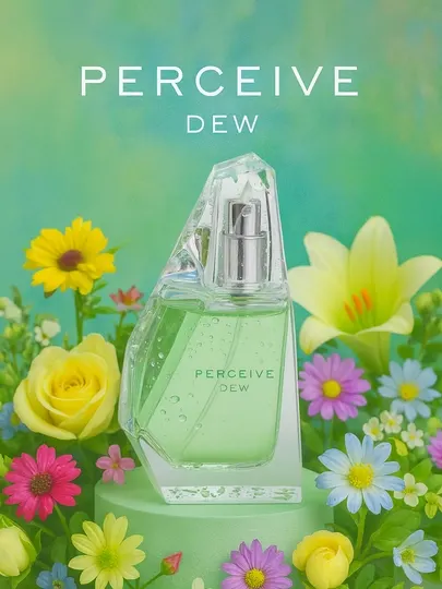 Туалетная вода для женщин, Perceive, Perceive Dew, Cashmere, Silk, 50 мл