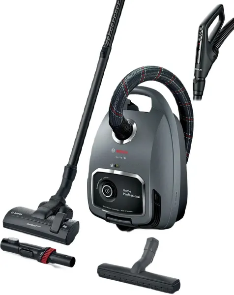 Пылесос Bosch BGL6PRO1 серый (с мешком, мощность: 850 Вт, регулировка мощности)