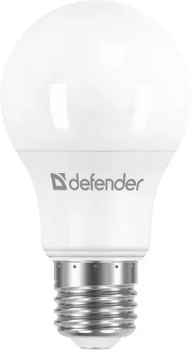 DEFENDER Лампочка светодиодная A60-20W-840-E27 груша, нейтральный белый, 1 шт 95033