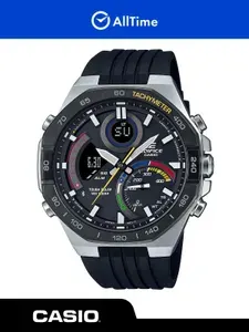 Часы мужские Casio Illuminator ECB-950MP-1A / Часы наручные водонепроницаемые кварцевые спортивные большие