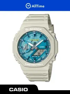 Часы мужские Casio G-Shock Ga- GA-2100AS-5A / Часы наручные водонепроницаемые кварцевые спортивные большие