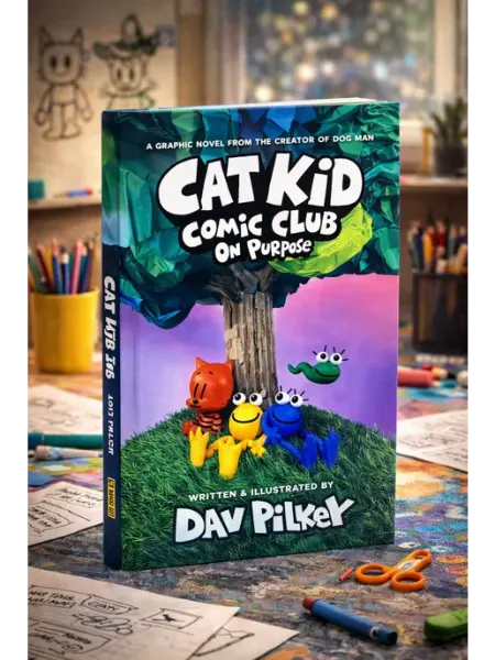 Cat Kid Comic Club On Purpose. Dav Pilkey
