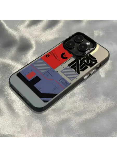 Чехол на IPHONE 12 12 PRO чёрный дизайн графико
