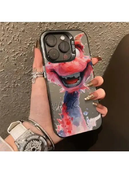 Чехол на 12 чёрный дракон счастливый IPHONE