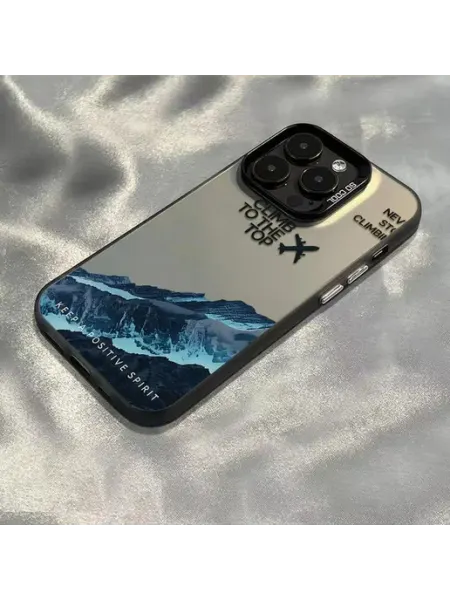 Чехол на IPHONE 13 PRO MAX чёрный КЛИМБ ТОП