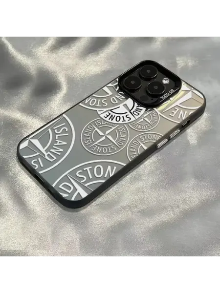 Чехол на IPHONE 15 чёрный ИСЛАНД СТОНЕ