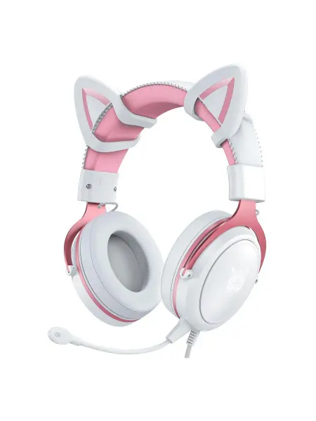 ONIKUMA Наушники игровые с микрофоном белый Cat X10-W