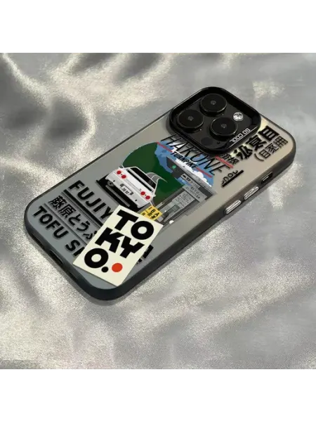 Чехол на IPHONE 16 PRO чёрный АКОНЕ ТОКЙО