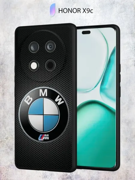 Чехол на Honor X9c с принтом BMW Secret.Case.Store