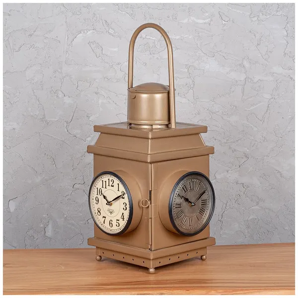 Часы настольные, часы напольные, интерьерные кварцевые, Decor of today, (30х30х60), Лофт.