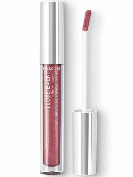 Блеск для губ бальзам RELOUIS GLOSS BALM с маслами ши, фисташки и маракуйи тон 12 Shiny Cherry