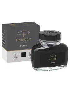 Чернила для перьевых ручек QUINK, 57 мл, сине-черные PARKER