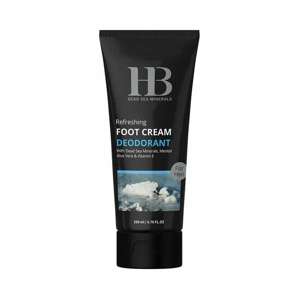 Крем Health & Beauty For Men Refreshing Foot Cream Deodorant, Охлаждающий крем-дезодорант для ног мужской, 200 мл