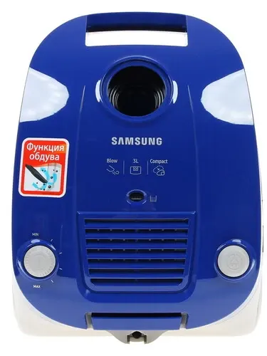 Пылесос Samsung SC4140, 1600Вт, синий/черный, (VCC4140V3A/XEV)