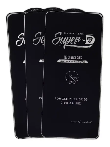 Защитное стекло Super-D OnePlus 13R 5G Ace 5 толст. клей 3шт MIETUBL