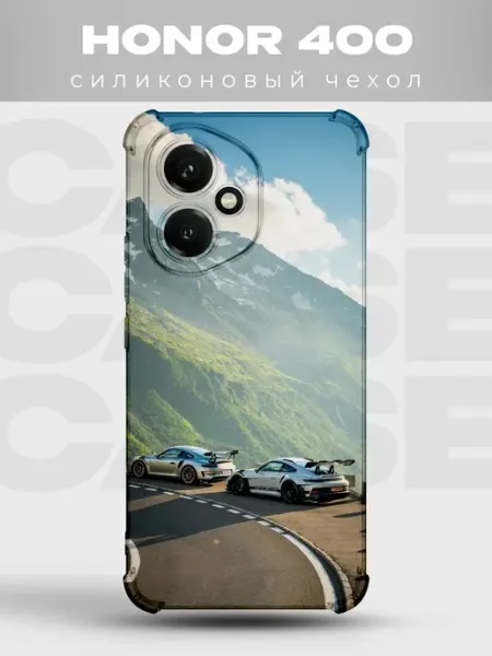 Чехол на Honor 400 Спорткары машины авто jdm тачки дрифт PRINTberries