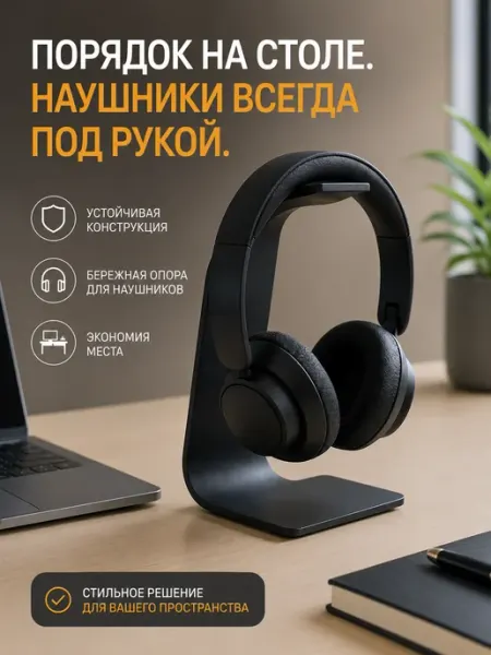 Подставка держатель для наушников