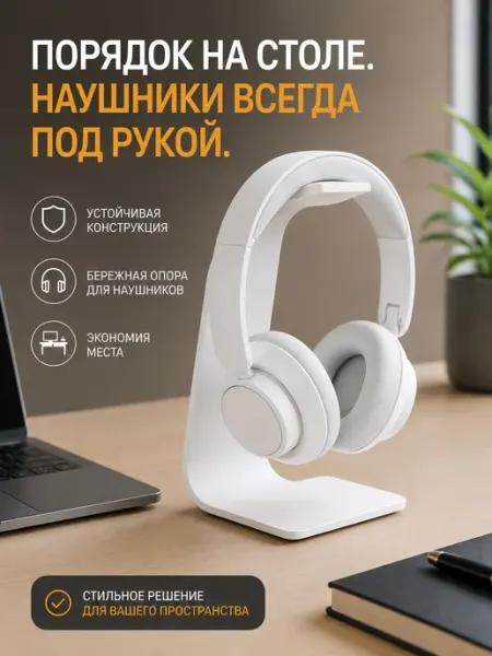 Подставка держатель для наушников