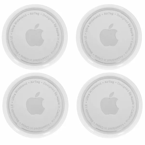 Беспроводная метка, трекер Apple AirTag (4 Pack) (MX542), белый