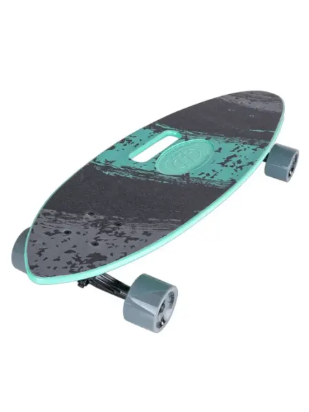 Скейтборд пластиковый Fishboard 31 green TechTeam