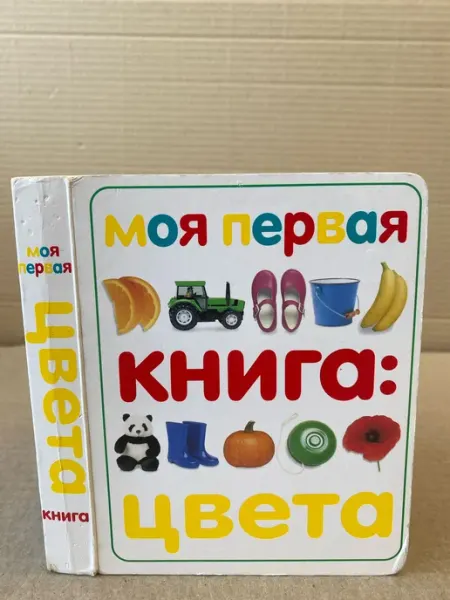 Моя первая книга. Цвета ПУШКИН БУКИНИСТ